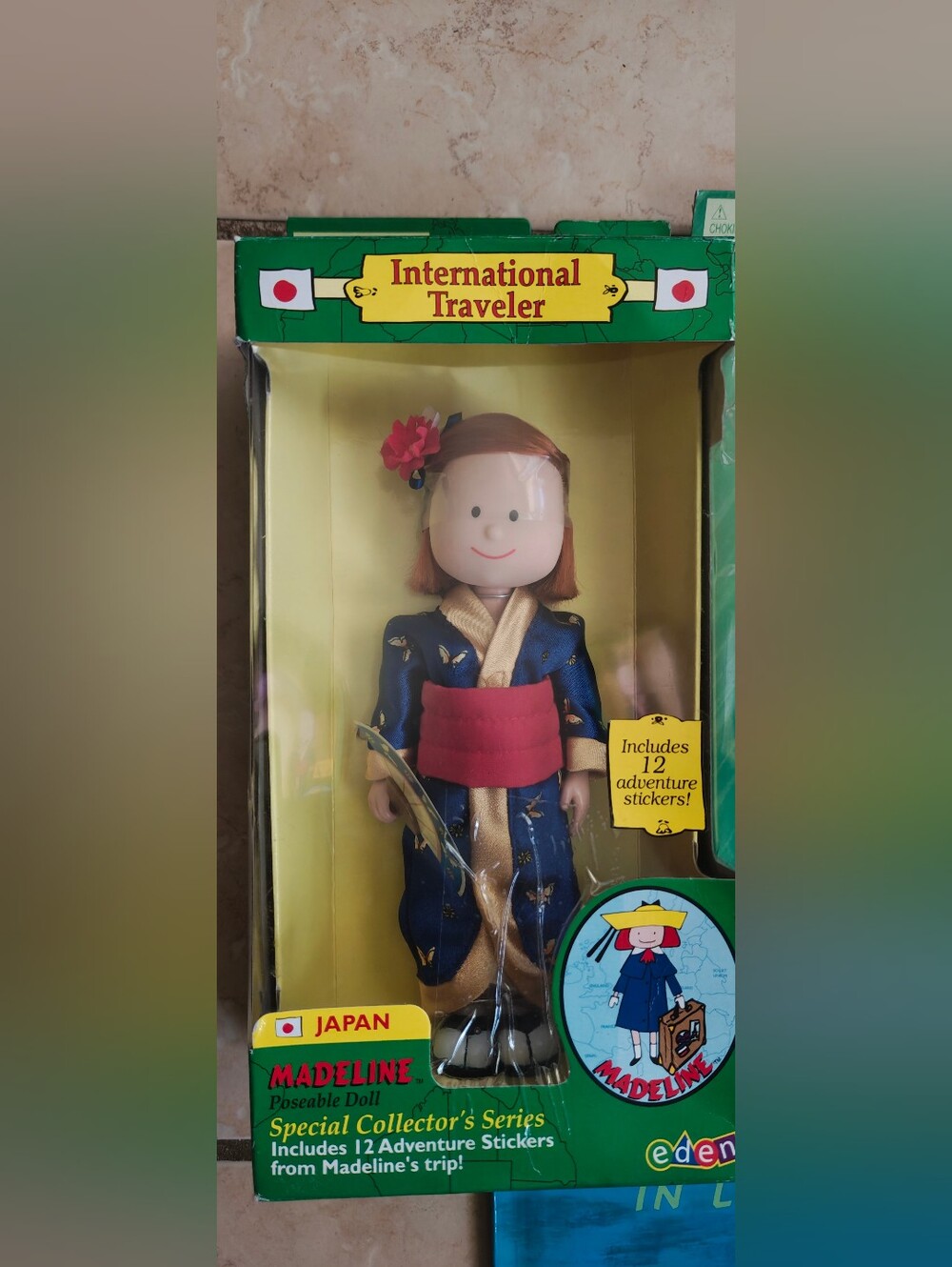 Madeline Japan Doll, Outfit & Book Bundle-Missing Stickers Open Box - Picture 3 of 7